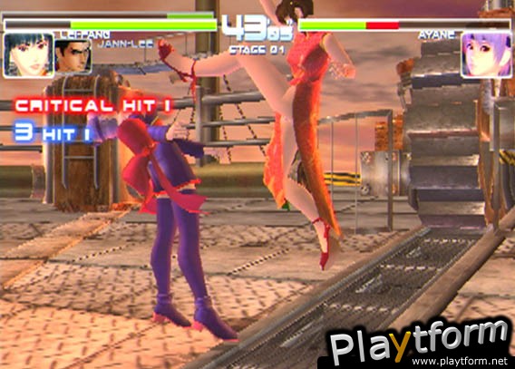 DOA2: Hardcore (PlayStation 2)