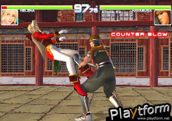 DOA2: Hardcore (PlayStation 2)