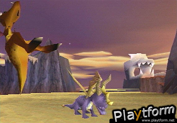 Spyro: Year of the Dragon (PlayStation)