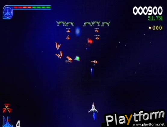 Galaga: Destination Earth (PlayStation)