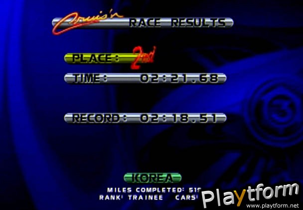 Cruis'n  Exotica (Nintendo 64)