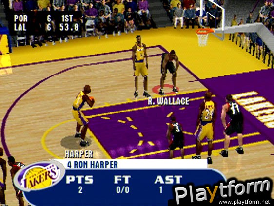 NBA Live 2001 (PlayStation)
