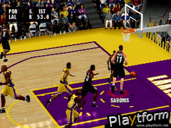 NBA Live 2001 (PlayStation)