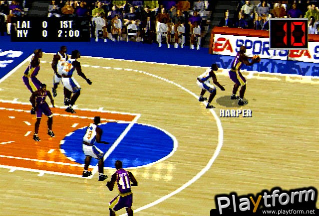 NBA Live 2001 (PlayStation)