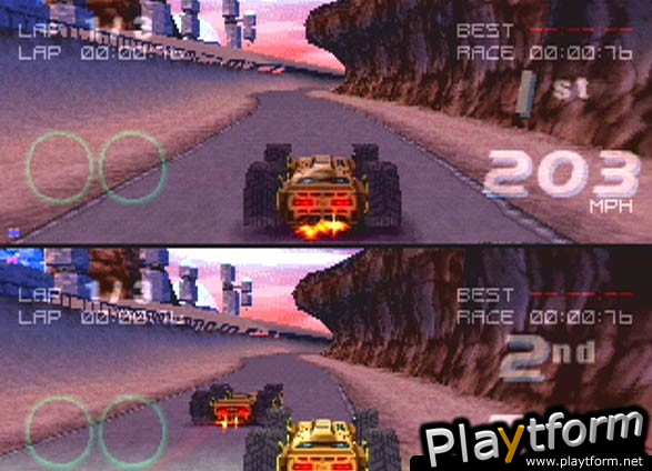 Rollcage Stage II (PlayStation)