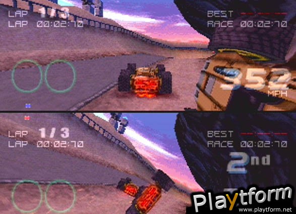 Rollcage Stage II (PlayStation)