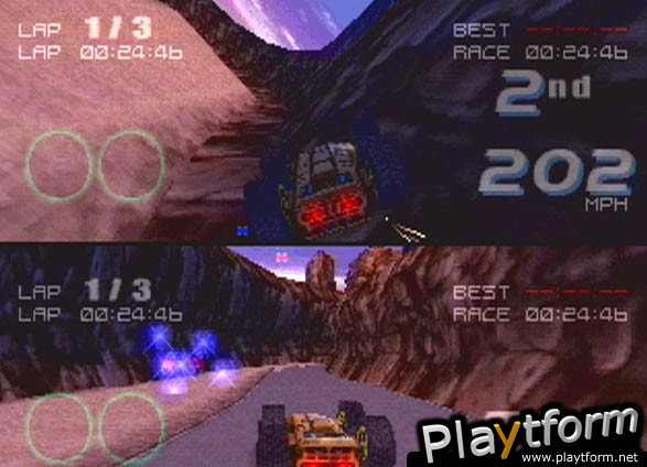 Rollcage Stage II (PlayStation)