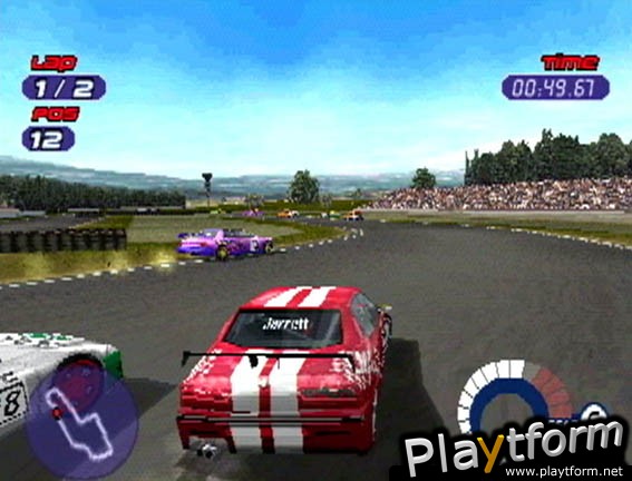 Jarrett & Labonte Stock Car Racing (PlayStation)