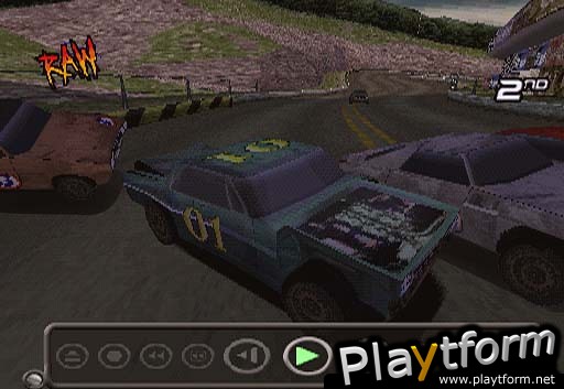 Destruction Derby Raw (PlayStation)