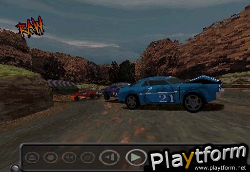 Destruction Derby Raw (PlayStation)