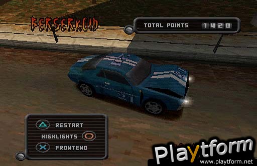 Destruction Derby Raw (PlayStation)