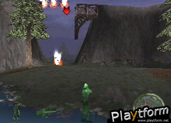Army Men: World War - Land, Sea, Air (PlayStation)