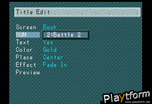 RPG Maker (PlayStation)