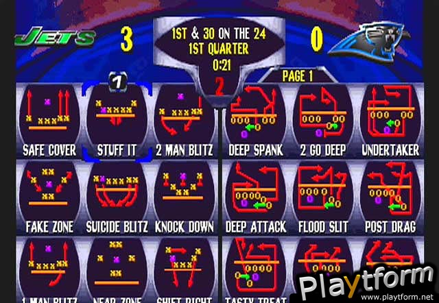 NFL Blitz 2001 (PlayStation)