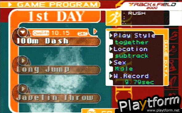 International Track & Field 2000 (Nintendo 64)