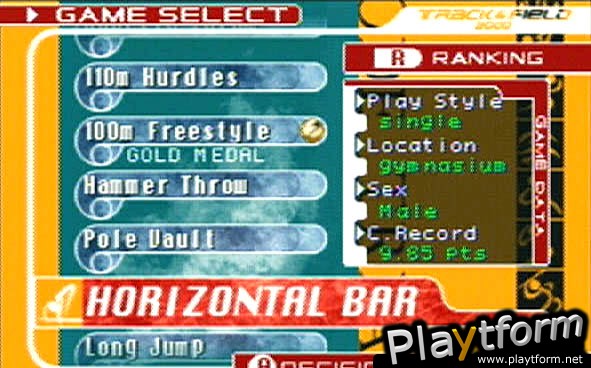 International Track & Field 2000 (Nintendo 64)