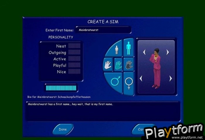 The Sims: Livin' Large (PC)