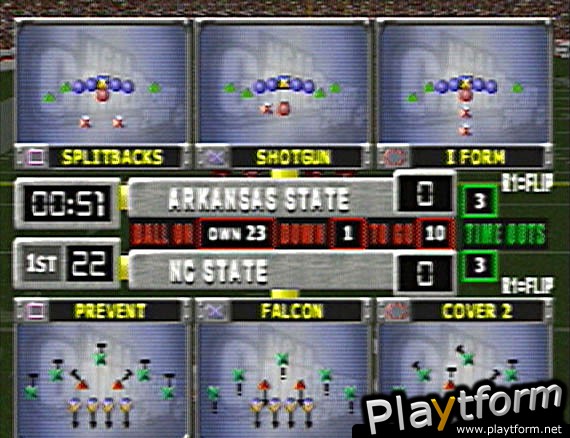 NCAA GameBreaker 2001 (PlayStation)