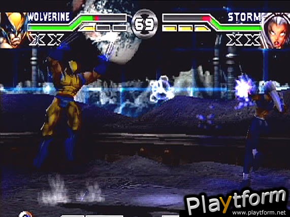 X-Men: Mutant Academy (PlayStation)