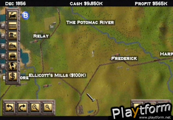 Railroad Tycoon II: Gold Edition (Dreamcast)