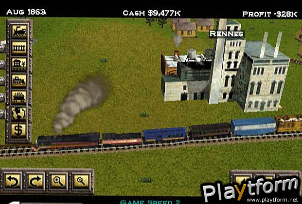 Railroad Tycoon II: Gold Edition (Dreamcast)