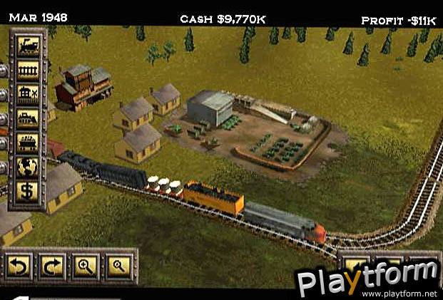 Railroad Tycoon II: Gold Edition (Dreamcast)