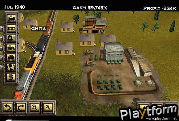 Railroad Tycoon II: Gold Edition (Dreamcast)