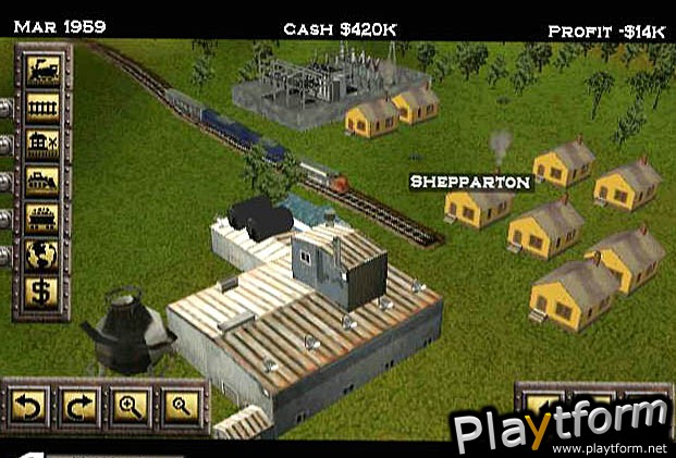 Railroad Tycoon II: Gold Edition (Dreamcast)