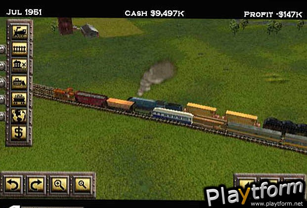 Railroad Tycoon II: Gold Edition (Dreamcast)
