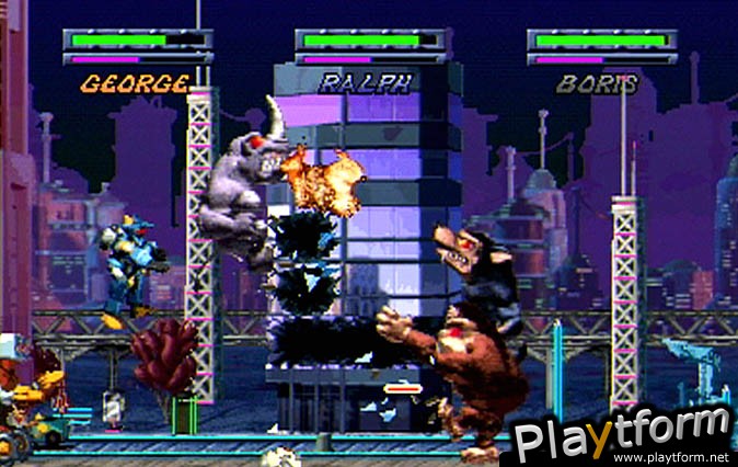 Rampage Through Time (PlayStation)