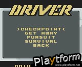 Driver: You are the Wheelman (Game Boy Color)