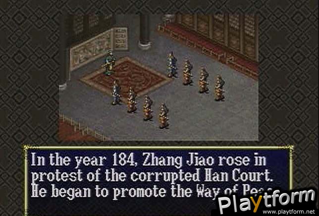 Romance of the Three Kingdoms VI: Awakening of the Dragon (PlayStation)