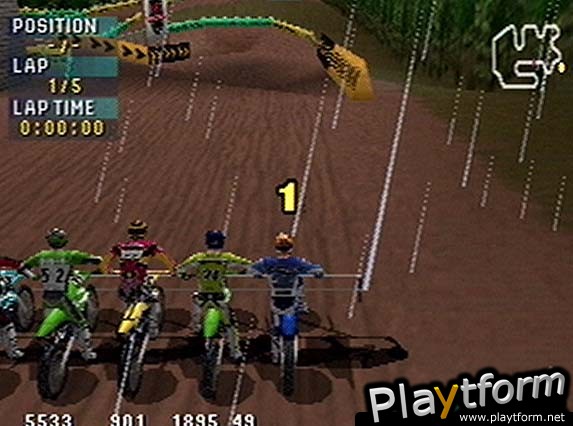 Jeremy McGrath Supercross 2000 (Nintendo 64)