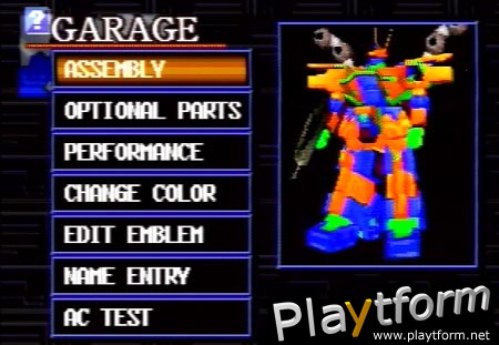 Armored Core: Master of Arena (PlayStation)