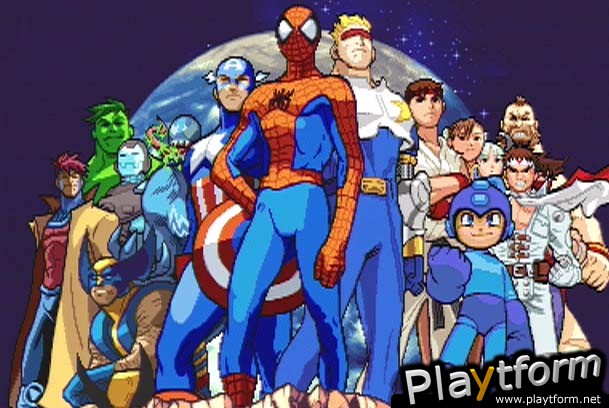 Marvel vs. Capcom: Clash of Super Heroes (PlayStation)