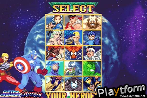 Marvel vs. Capcom: Clash of Super Heroes (PlayStation)