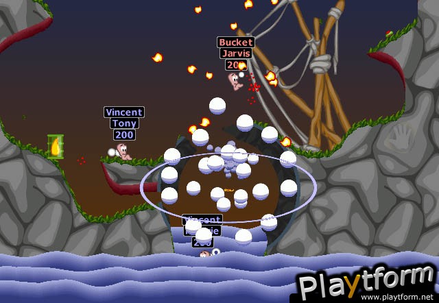 Worms Armageddon (Dreamcast)