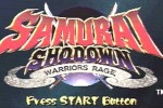 Samurai Shodown: Warriors Rage (PlayStation)