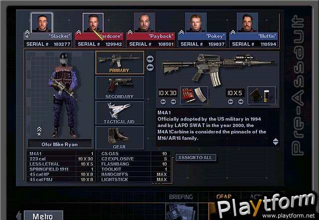 SWAT 3: Close Quarters Battle (PC)