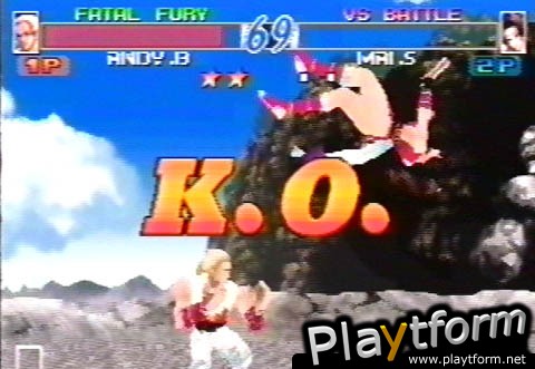 Fatal Fury: Wild Ambition (PlayStation)