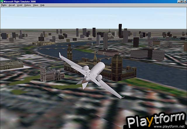 Microsoft Flight Simulator 2000 (PC)