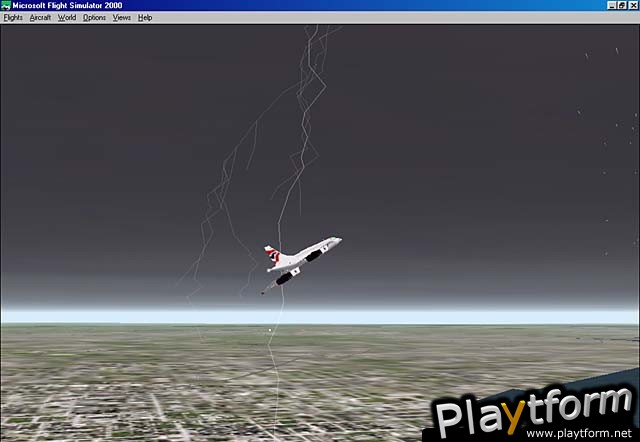 Microsoft Flight Simulator 2000 (PC)
