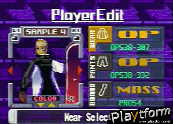Trick'N Snowboarder (PlayStation)