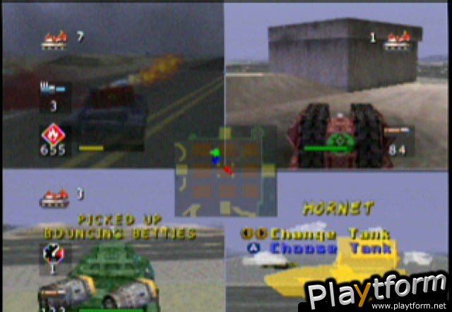 BattleTanx: Global Assault (Nintendo 64)