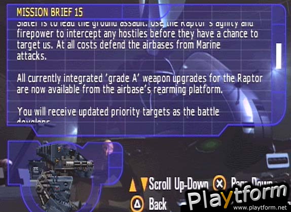 G-Police: Weapons of Justice (PlayStation)