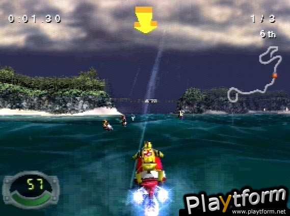 Jet Moto 3 (PlayStation)