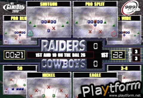 NFL Gameday 2000 (PlayStation)