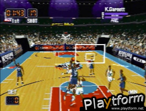 NBA In The Zone '99 (PlayStation)