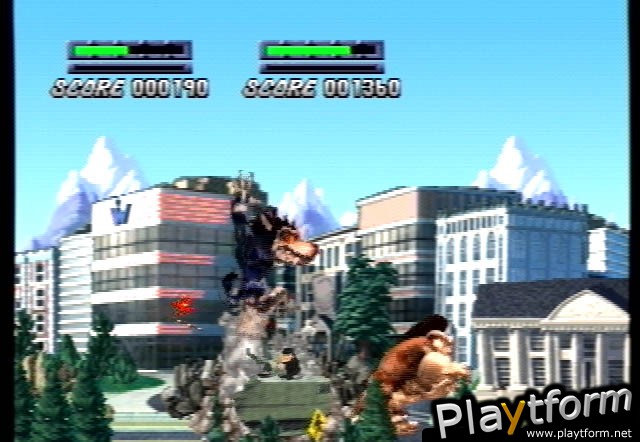 Rampage 2: Universal Tour (PlayStation)