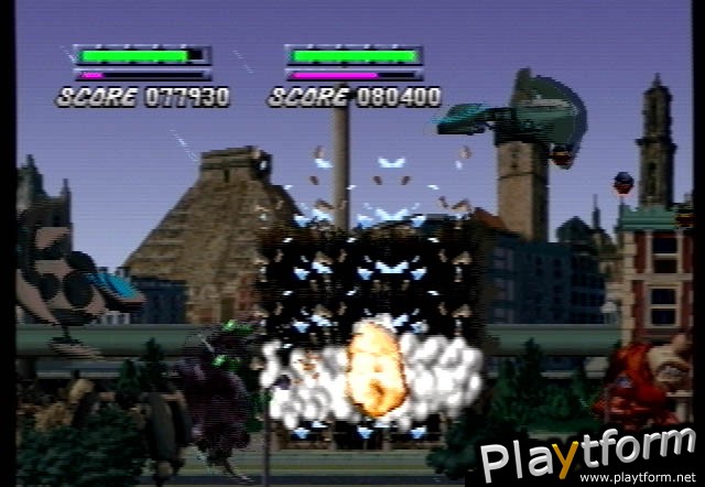 Rampage 2: Universal Tour (PlayStation)